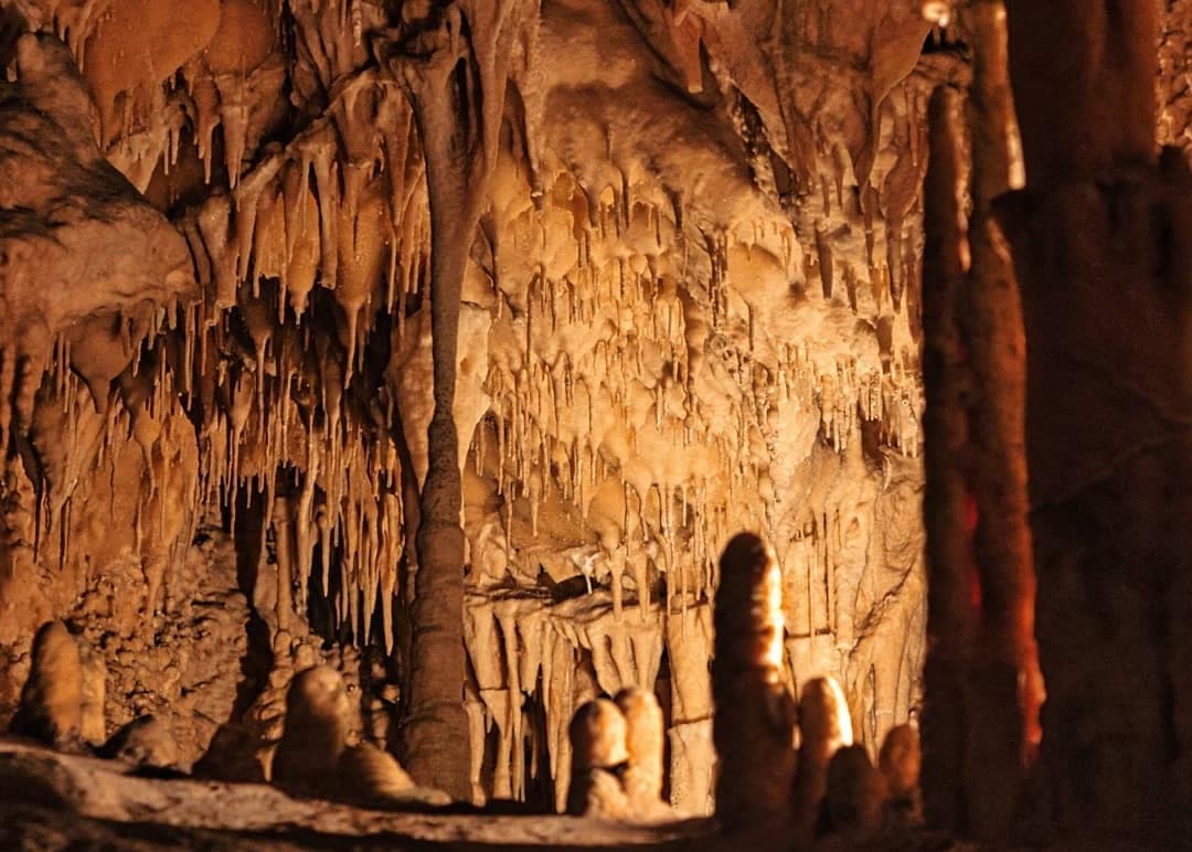 Take underground guided tours of the caves